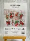 Фото набір для вишивання LETI966 Різдвяні іграшки