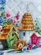 Фото набір для вишивання Гніздечко у саду Лукас