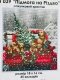 Фото набору для вишивання хрестиком Кольорова Підмога на Різдво N039
