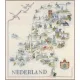 Фото Набір для вишивання хрестиком Lanarte Map of Holland PN-0175289