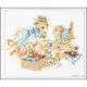 Фото Набір для вишивання хрестиком Lanarte Пікнік мишки Віри PN-0204890