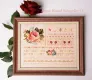 Фото Samplers and Primitives Схема Rose Band Sampler 2