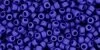 Фото Бісер TOHO Round 11/0, 4 гр.Opaque Frosted Navy Blue  TR-11-48F