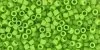 Фото Бісер TOHO Treasure 11/0, 3 гр. Opaque Frosted Sour Apple TT-01-44F