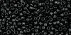 Фото Бісер TOHO Treasure 11/0, 3 гр. Opaque Jet TT-01-49