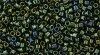 Фото Бісер TOHO Treasure 11/0, 3 гр. Metallic Iris Green/Brown TT-01-84