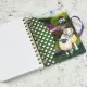 Фото Emma Ball Блокнот Felted Sheep medium WIRO Notebook with pockets WIR02