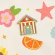 Фото Bothy Threads Магнітний тримач для голок Beach Hut XA73
