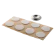 Фото Colonial Наперстки самоклеючі багаторазові, 8шт + насадка "Thimble Dimple" SM300