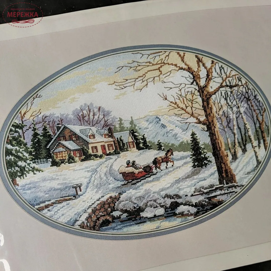 Набір для вишивання хрестиком Dimensions Winter Wonderland 3785
