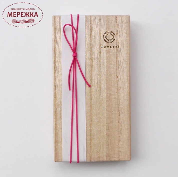 【Na♥】 Ножиці ювілейні Cohana з лакованими ручками Pink, 45-323