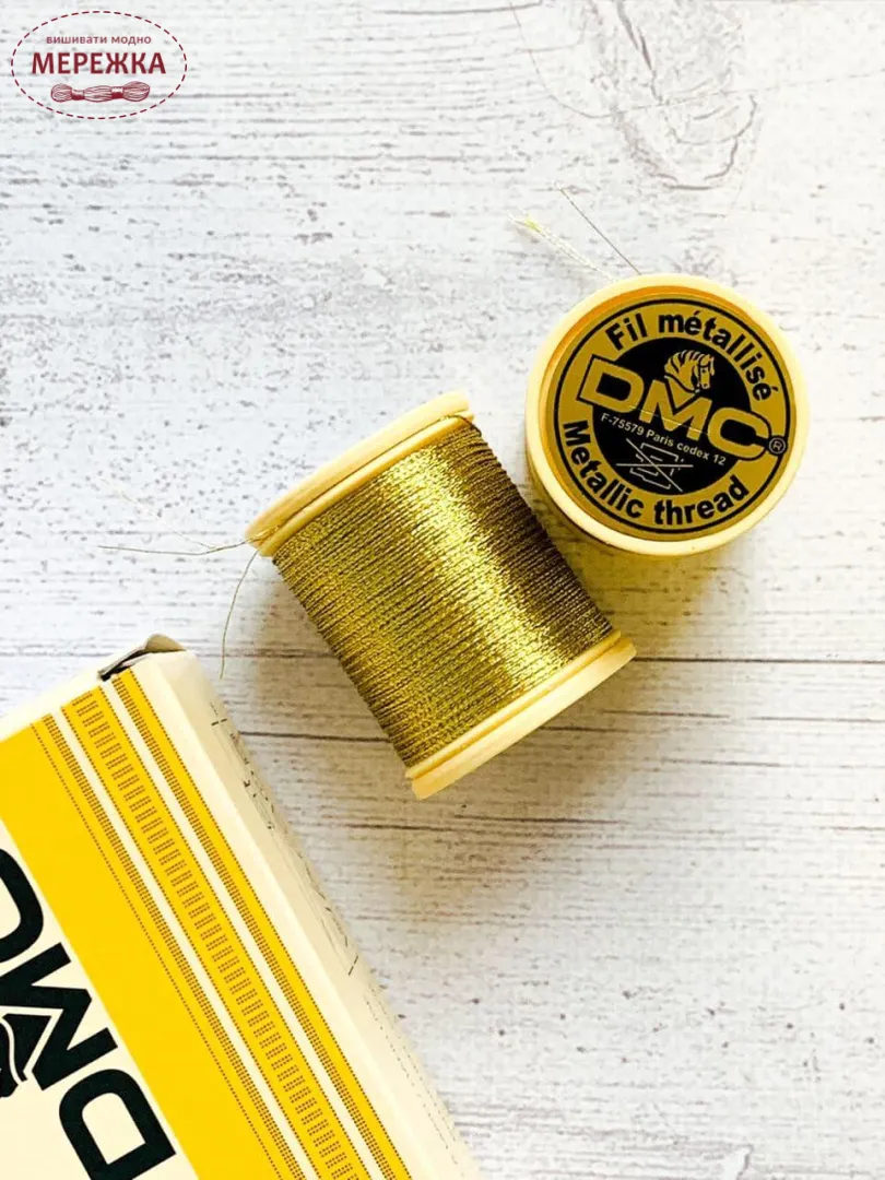 DMC Металізована, 40м. 282А OR-CL | Інтернет-магазин МЕРЕЖКА