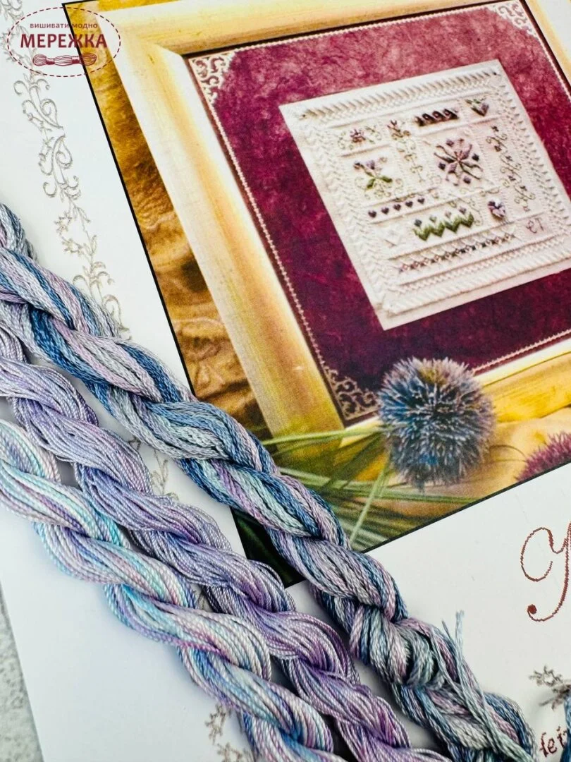 Heirloom Embroideries Схема Medley+silk pack (шовкові нитки) HE-M