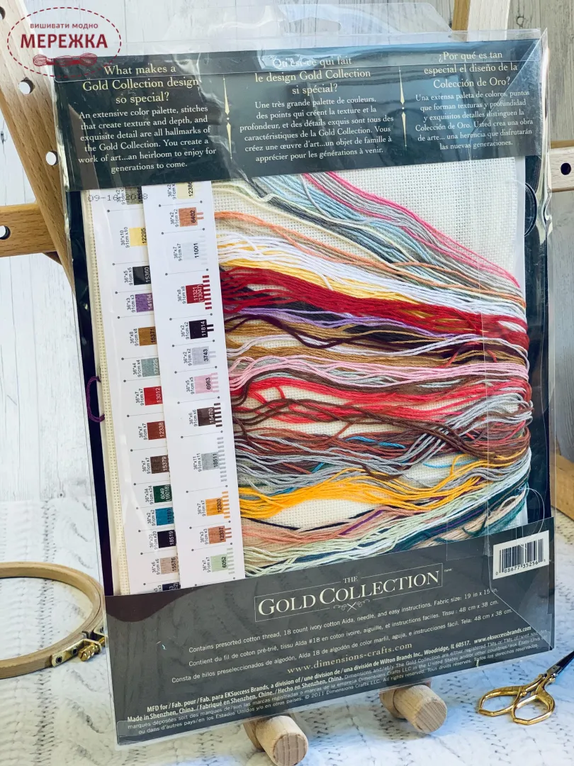 Набір для вишивання хрестиком Dimensions Paris Market (Базар в