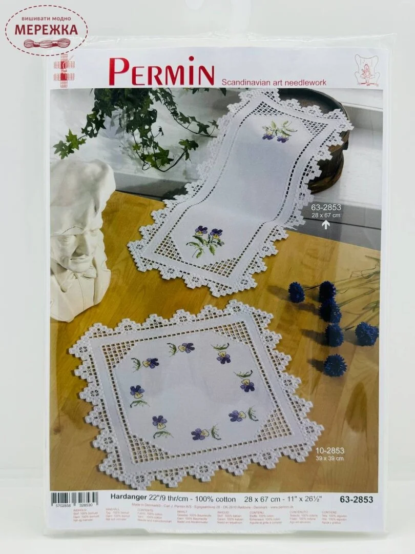 Permin набір для вишивання в техніці хардангер 63-2853 | Інтернет