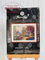 Фото Набір для вишивання Мережка Мрійливий котедж К-212
