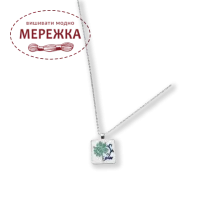 Фото набір для вишивання кулона Фантазія