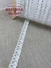 Фото Мереживо біле, 100% бавовна (006) 987684