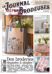 Фото Creation Point de Croix Журнал Le Journal des Brodeuses N°6 FM