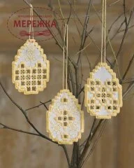 Фото Permin набір для вишивання в техніці хардангер 01-6822