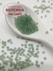 Фото бісер Presiosa 02163 Зелений