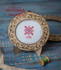 Фото П'яльця для вишивання WonderstitchUA магнітні, 20 см. (15 см.)+підставка SET2