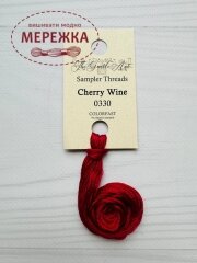 Фото The Gentle Art Sampler Threads Cherry Wine 0330