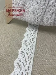 Фото Мереживо біле, 100% бавовна (048) 1719/6