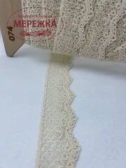 Фото Мереживо бежеве, 100% поліестер (060) 987748