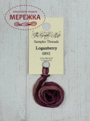 Фото Муліне ручного фарбування The Gentle Art Sampler Threads Loganberry 0892