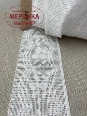 Фото Мереживо біле, 100% поліестер (097) 9812