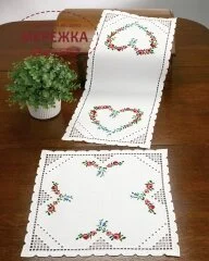 Фото Permin набір для вишивання в техніці хардангер 10-5734