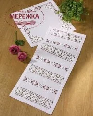 Фото Permin набір для вишивання в техніці хардангер 10-7847