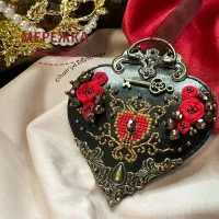 Фото Набір для вишивання хрестиком Сузір'я Єдинорога Таємниця почуттів (основа - шкірозамінник) 1131