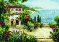 Фото Набір для вишивання хрестиком Чарівна Мить Подих літа М-558