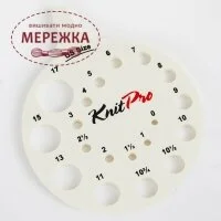 Фото KnitPro Шкала спиць Ivy 10991
