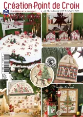 Фото Creation Point de Croix Журнал №115 Calendrier de l’Avent a tiroirs