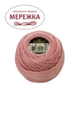 Фото DMC Pearl Cotton #8 761