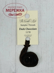 Фото Муліне ручного фарбування The Gentle Art Sampler Threads Dark Chocolate 1170