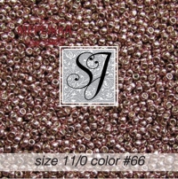 Фото Бісер SJ Designs Glass Seed Beads, 11/0 Pale Rose Gold #66