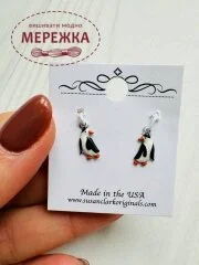 Фото Пришивний елемент Susan Clarke Originals Penguin Charms PC-1347