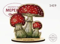 Фото Набір для вишивання хрестиком Фрузелок Мухомор 1427