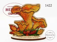 Фото Набір для вишивання хрестиком Фрузелок Лисички 1422