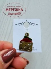 Фото Susan Clarke Originals Santa Letter Charm C-1437 - Пришивний елемент 