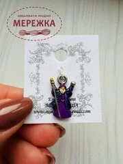 Фото Susan Clarke Originals Merlin the Magician Charm C-1442 - Пришивний елемент