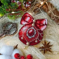 Фото Набір для вишивання хрестиком Сузір'я Єдинорога Іскра надії (прозора з гнучкого пластика з підвісом) К1 гн