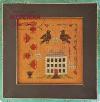 Фото Samplers Not Forgotten Схема Pomegranate Manor