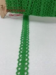 Фото Мереживо зелене, 100% бавовна (186) 92/4