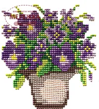 Фото Алмазна вишивка Діамантові ручки наліпка 189412