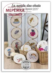 Фото Creation Point de Croix Журнал Agenda / Calendrier 2017 Helene Le Berre